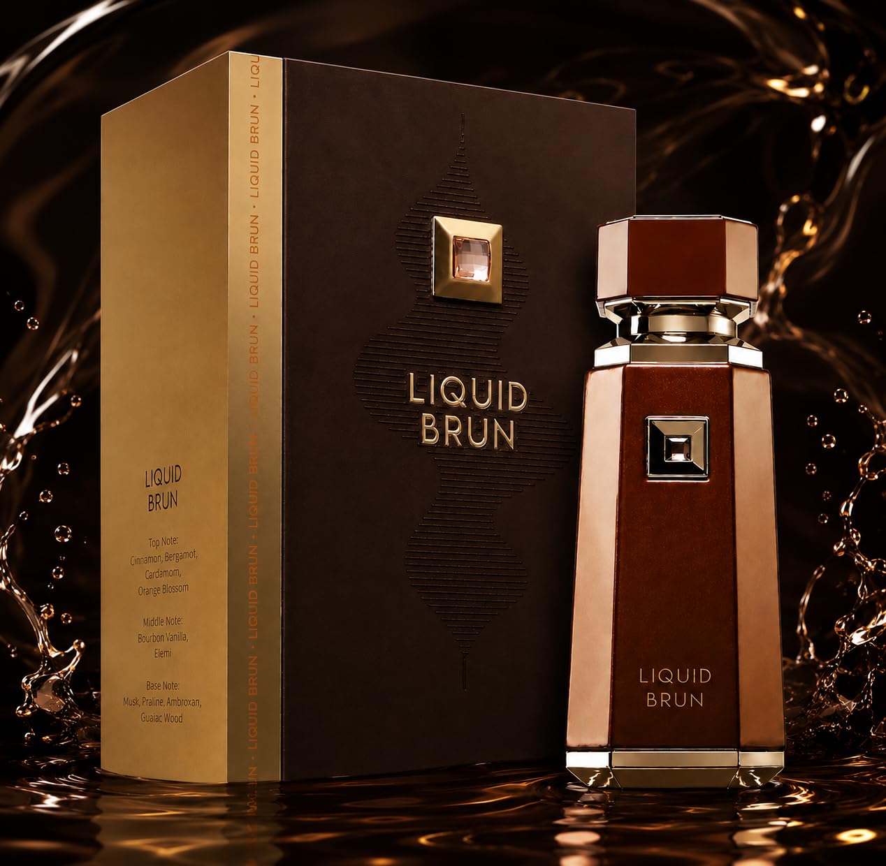 Liquid Brun fragranza unisex da 100 ml + campioncino in omaggio da borsetta da 5 ml