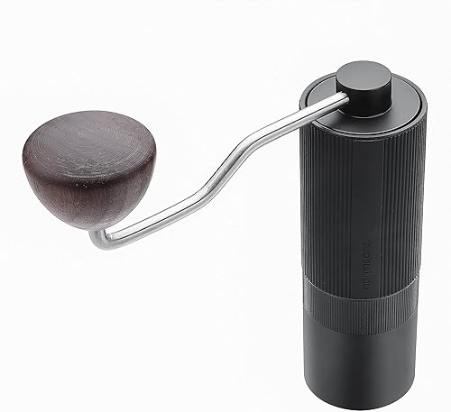 Vista 25 de Normcore Molinillo de café manual V2 – Molinillo de café manual con rebaba cónica contemporánea de acero inoxidable de 1.496 in – Ajustes ajustables