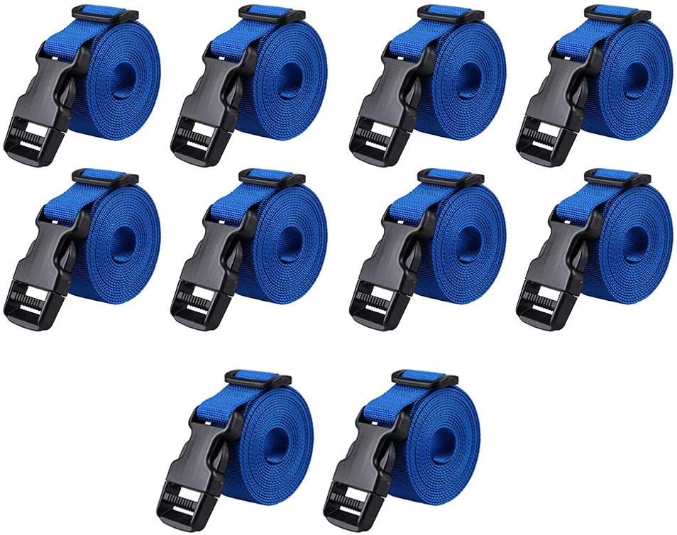 MAGARROW 78" x 1" Strap Buckle Packing Straps Adjustable 1