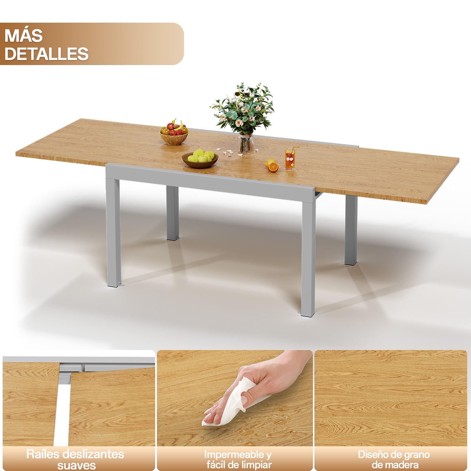 Livorno tuintafel | betonlook| ovaal | 280cm