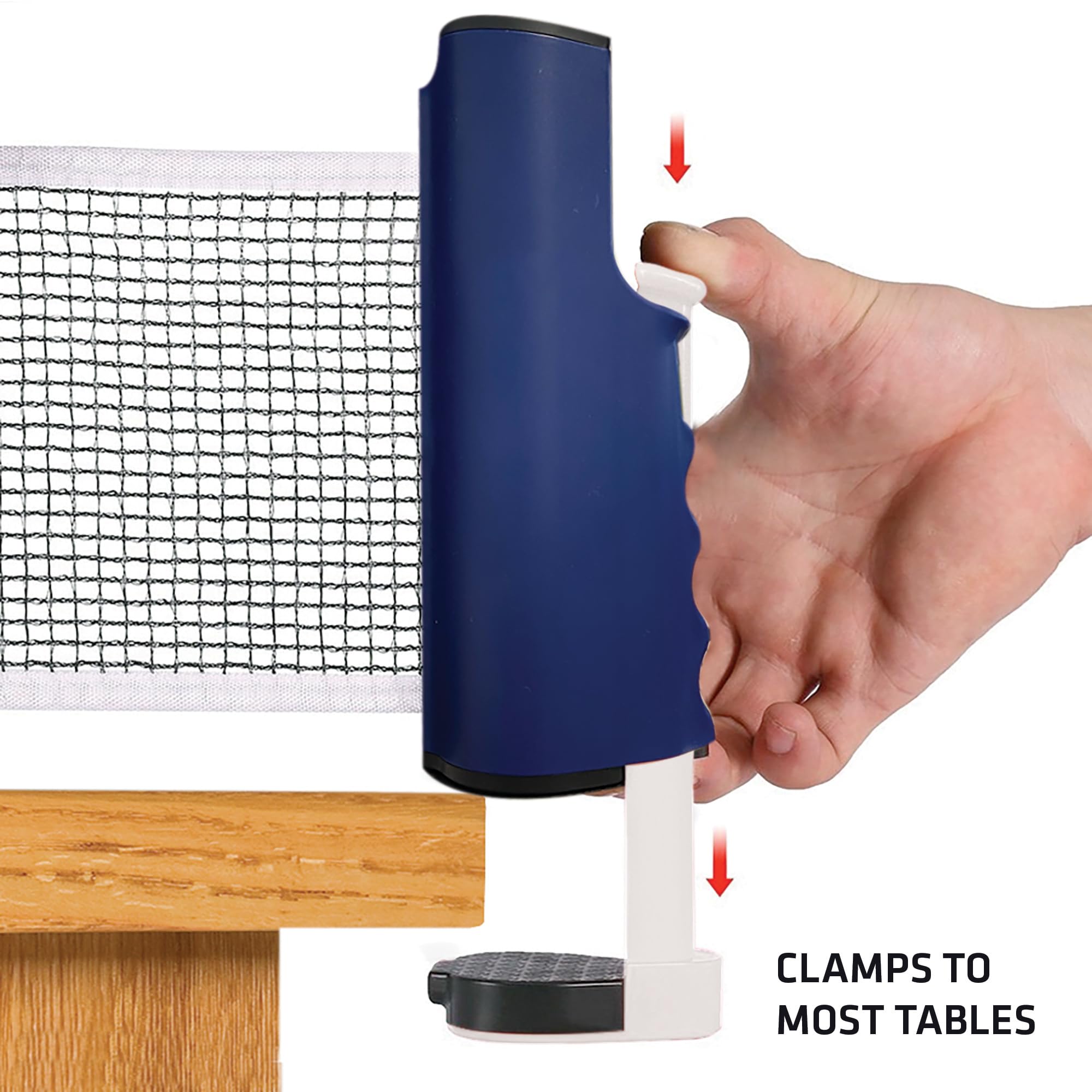 Image secondaire de Kit de Tennis de Table Portable Hy-Pro avec Filet Extensible et Accessoires