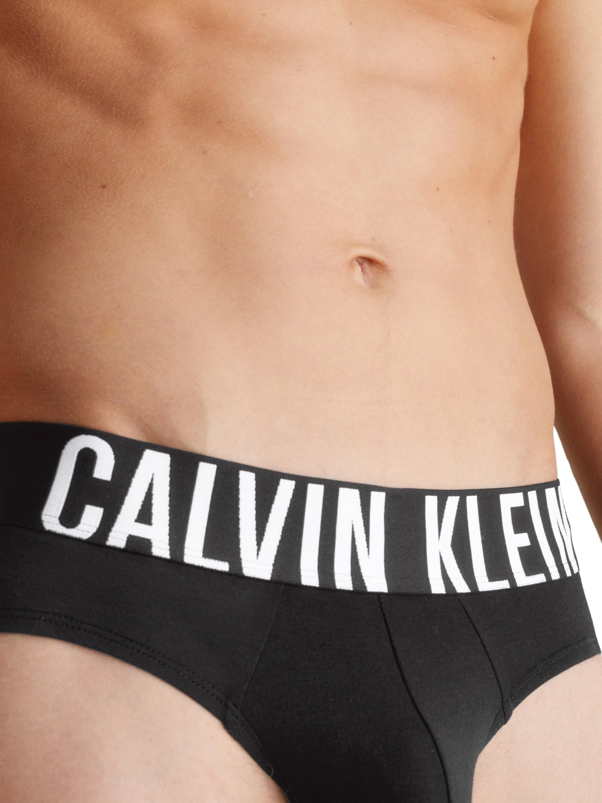 Calvin Klein Hip Brief 3pk 000nb3607a Slip a Vita Bassa Uomo (Pacco da 3)