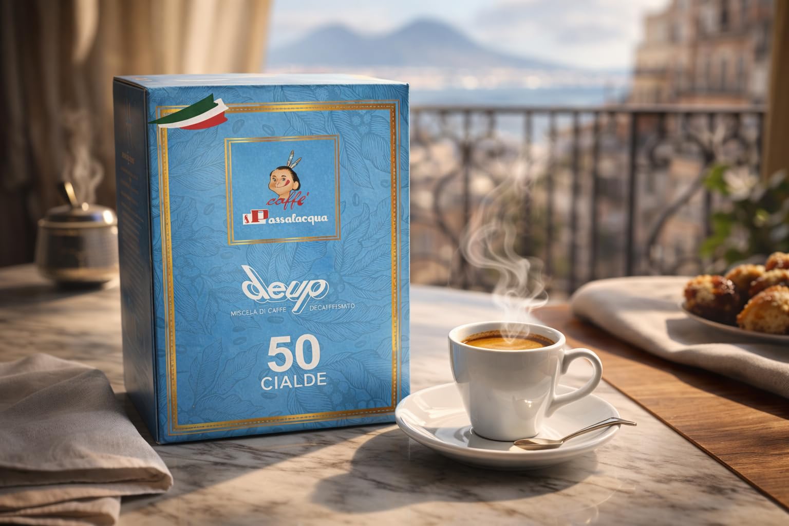 Kawa Passalaqua Deup - odblokowana - pudełko 200 PADS ESE44 7,3 g