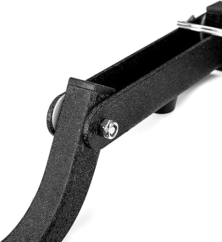 Miniatura 8 de WeiSen Escalera plegable para puerta trasera de camioneta para camioneta, escalón de extensión universal con tornillos autoperforantes de acero