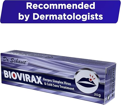 Miniatura 5 de BioVirax Tratamiento para el herpes labial  Crema curativa natural, evita la propagación del herpes labial  Remedio casero, fácil aplicación 20 mg