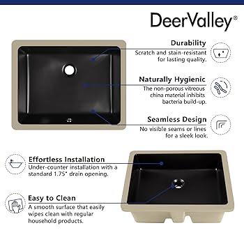 DESCENTE - fu1201 CHESHIRE 17 in . Undermount Oval Bathroom Sink with Overflow