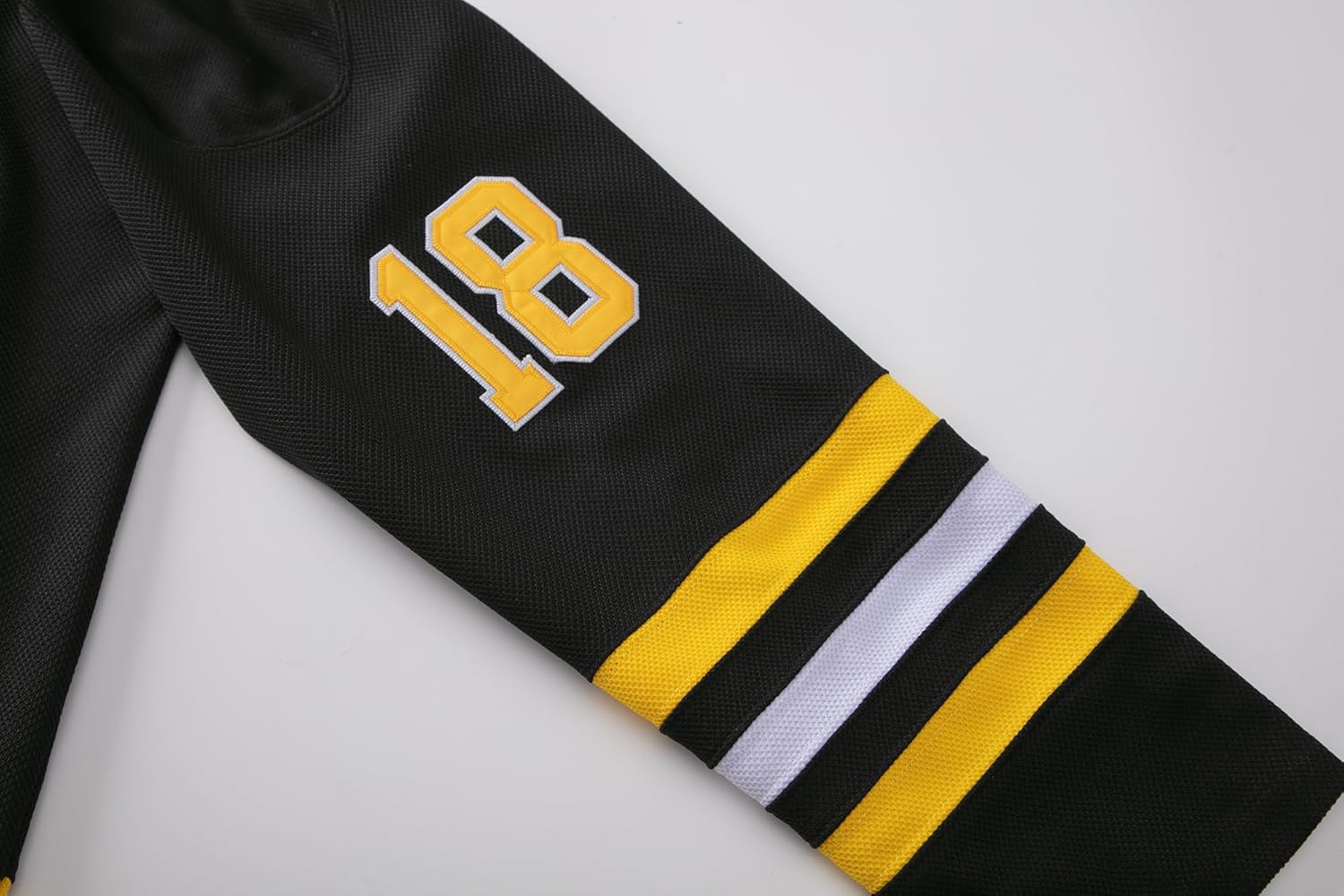 #18 Happy Gilmore Hockey Jersey for Men,Boston Adam Sandler Shirt 1996 Movie Ice Hockey Halloween Jersey Black S-XXXL - Image 5