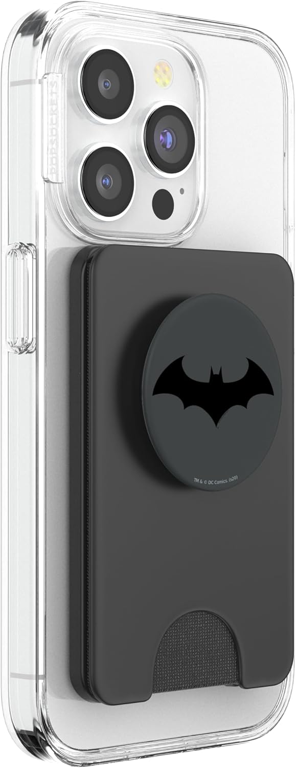 Batman Hush Logo PopSockets PopWallet for MagSafe