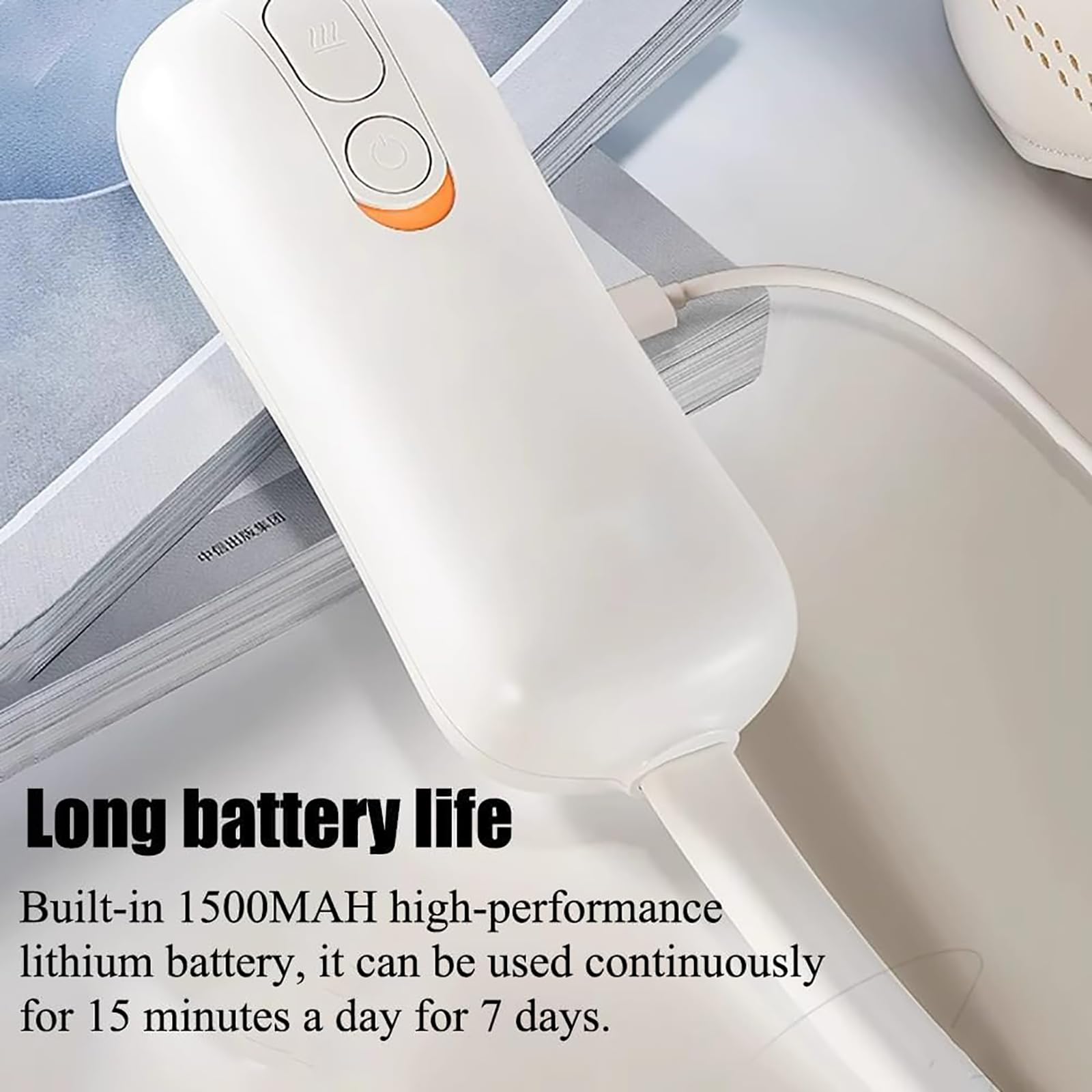 Masajeador eléctrico del cuero cabelludo – Masajeador de cabeza de presión de aire con controlador manual, 3 niveles de compresión caliente, diseño de bajo ruido para relajación y alivio del estrés