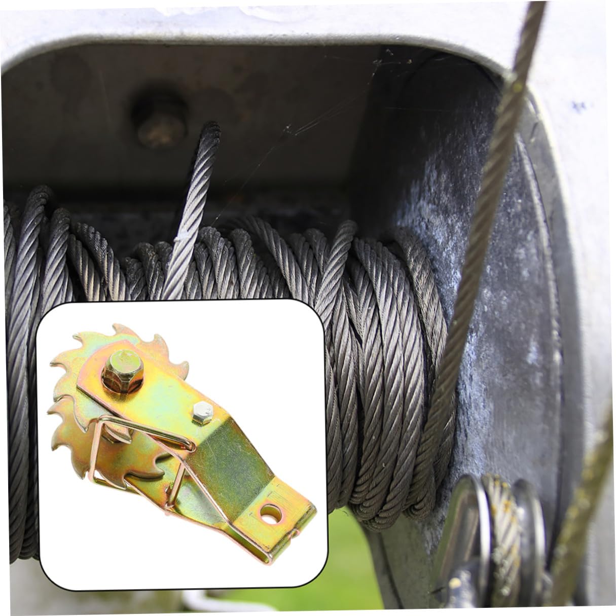 SHINEOFI Tendifilo in Acciaio 3 Pezzi Tenditore per Funi Metalliche per Recinzioni Esterne Tensione Cavi Resistente per Uso Industriale e Giardinaggio