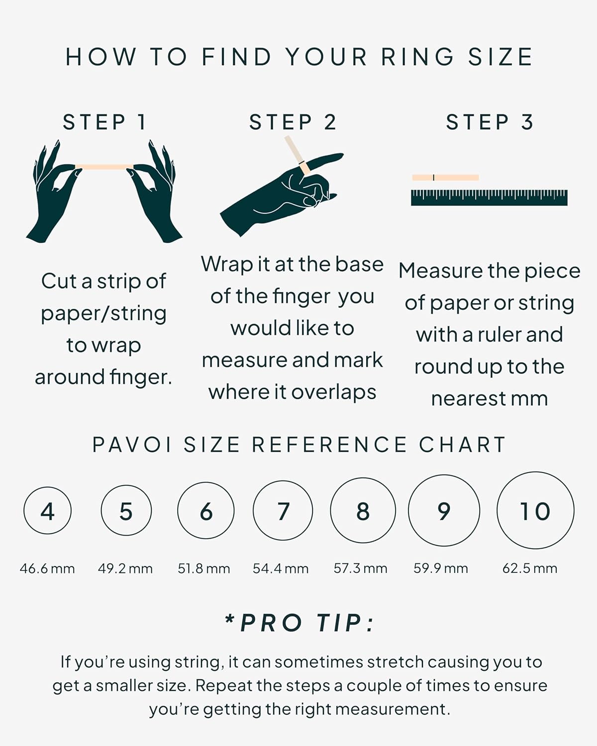 PAVOI 14K Gold Plated Interlocking Ring for Women - Chunky Connected Bands Interlock Stackable Rings for Women - Trendy Cubic Zirconia Two Tone Interlocked Multi-Band Statement Jewelry - Image 5