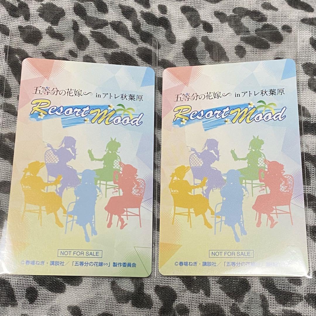 五等分の花嫁 三玖 ミニ色紙 キャラカード アトレ秋葉原 2026年最新