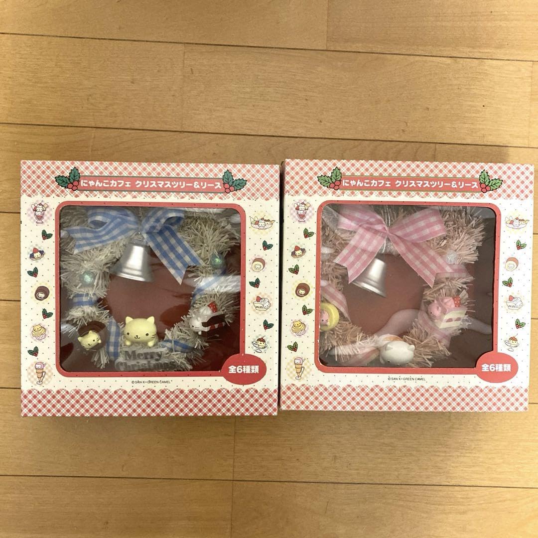 にゃんにゃんにゃんこ にゃんこカフェ クリスマスリース サンエックス