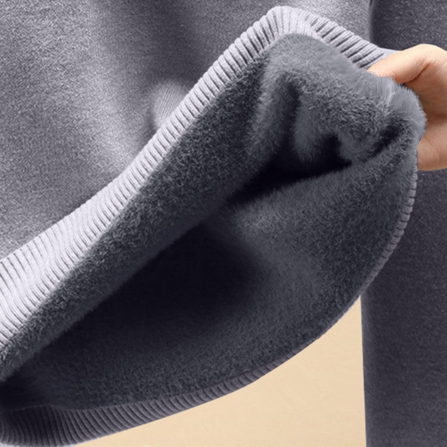 Women's Turtleneck Long Sleeve Sweater Soft Ribbed Top Casual Pullover Fall Winter Fashion 2025 Womens Thermals