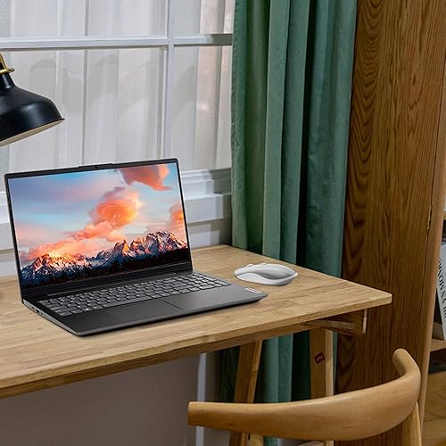 Miniatura 7 de Ratón inalámbrico, 2.4 GHz delgado portátil con receptor USB nano, 2400 DPI, clics silenciosos, mouse silencioso inalámbrico USB para computadora