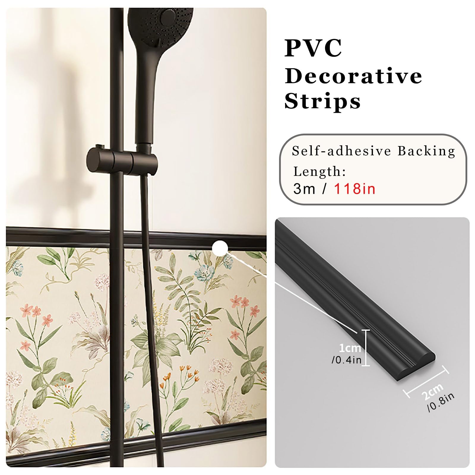 YXXSDP Paneles PVC Pared Paneles de Techo autoadhesivos, fáciles de despegar y Pegar, para salpicadero de Pared, fáciles de Instalar y no se deforman ni se rompen(PVC Decorative Strips)