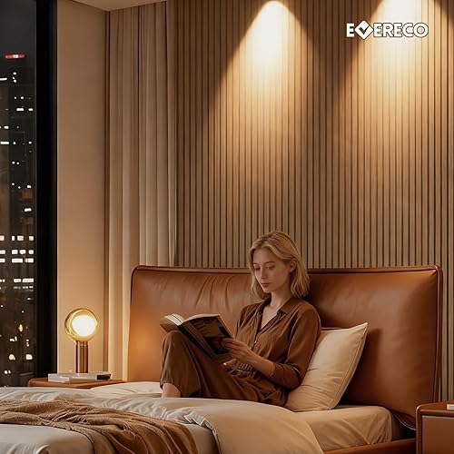 Miniatura 7 de Paquete de 4 paneles de madera de 94.5 x 11 pulgadas para pared, paneles acústicos insonorizados de pared, paneles de pared 3D para decoración de