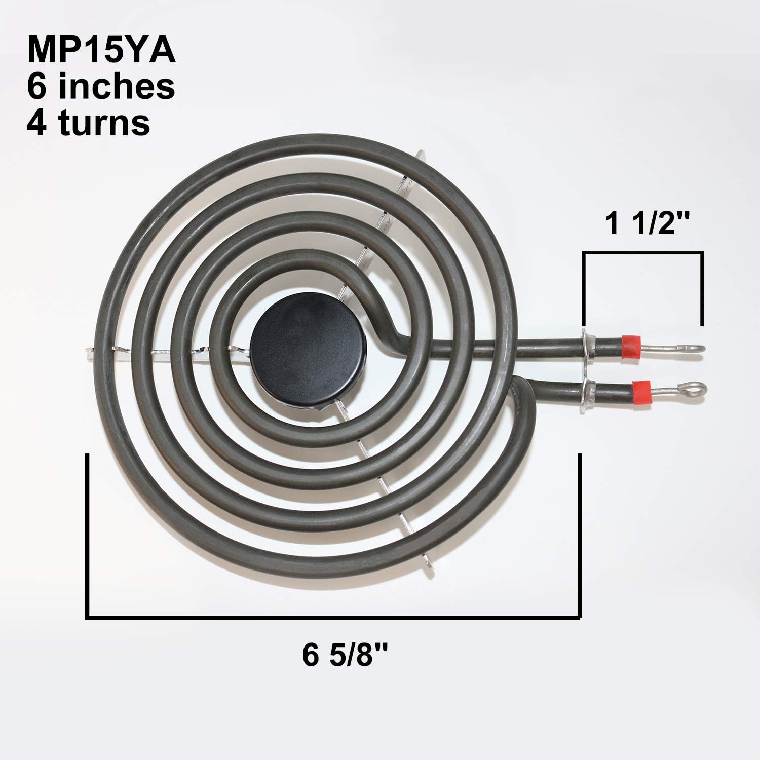 YEECHUN MP22YA 4 Pack Electric Range Burner Surface Element Replacement Set - 2 x MP15YA 6" and 2 x MP21YA 8" for Kenmore Whirlpool Maytag Hardwick Norge Electric Range Stoves : Appliances