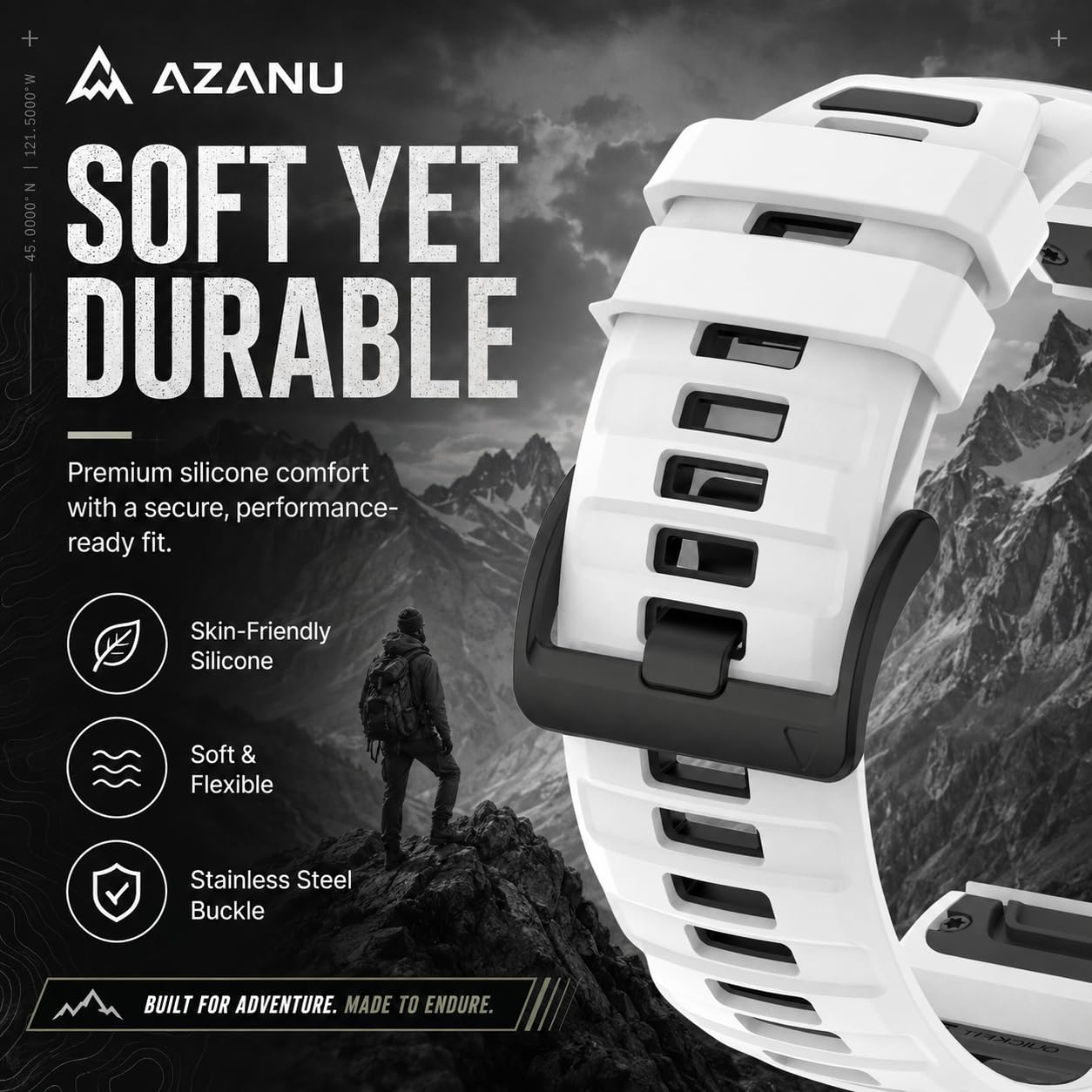 Bracelet de montre QuickFit 22 mm pour Garmin Fenix 8 47 mm Fenix 7 Fenix 6