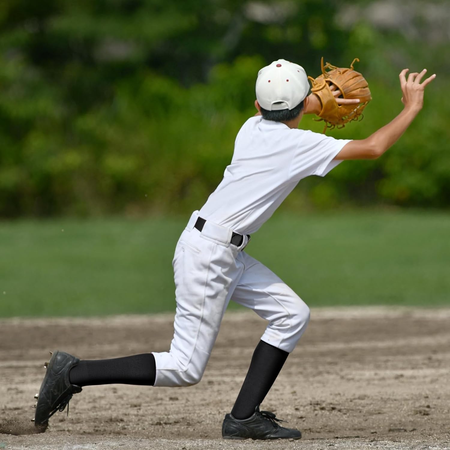 Haysandy Baseball or Softball Sock and Belt Combo Set 3 Football Baseball Socks with Softball Belt for Youth Boys Kids - Image 7