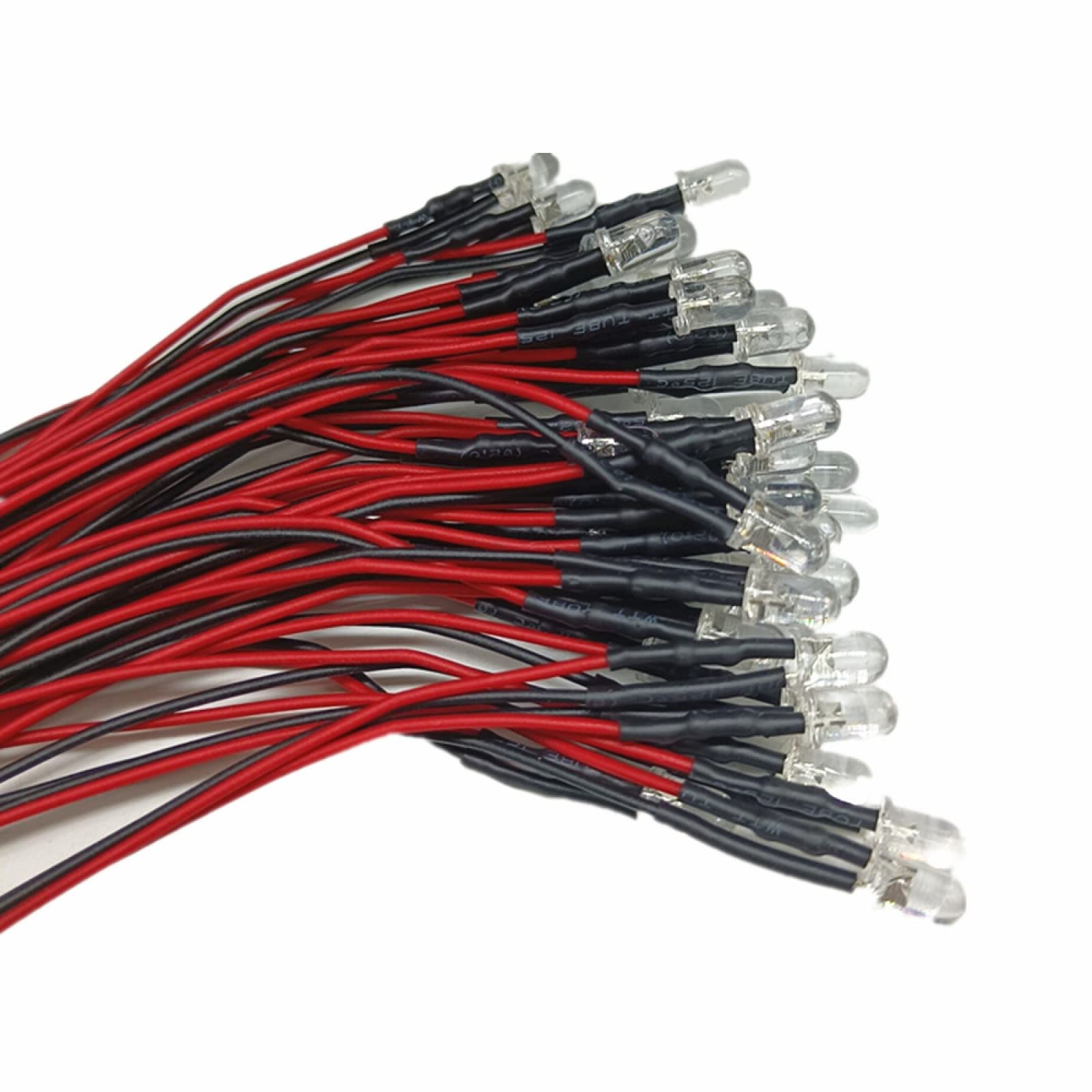 100pz LED LED Rotondi Trasparenti 10mm Rosso Giallo Blu Verde - Foto 4