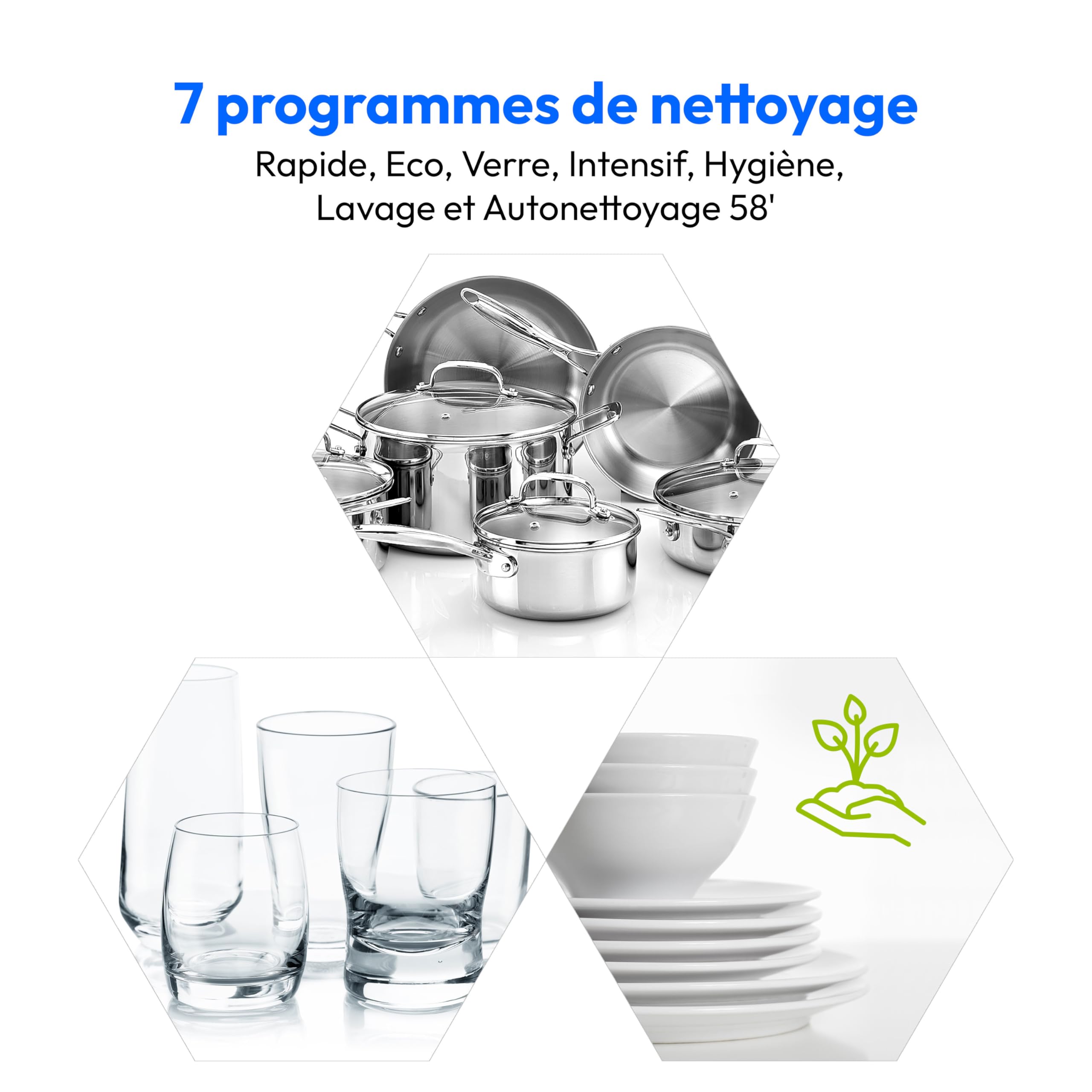 MEDION Mini lave-vaisselle DWT51 5 couverts 7 programmes départ différé