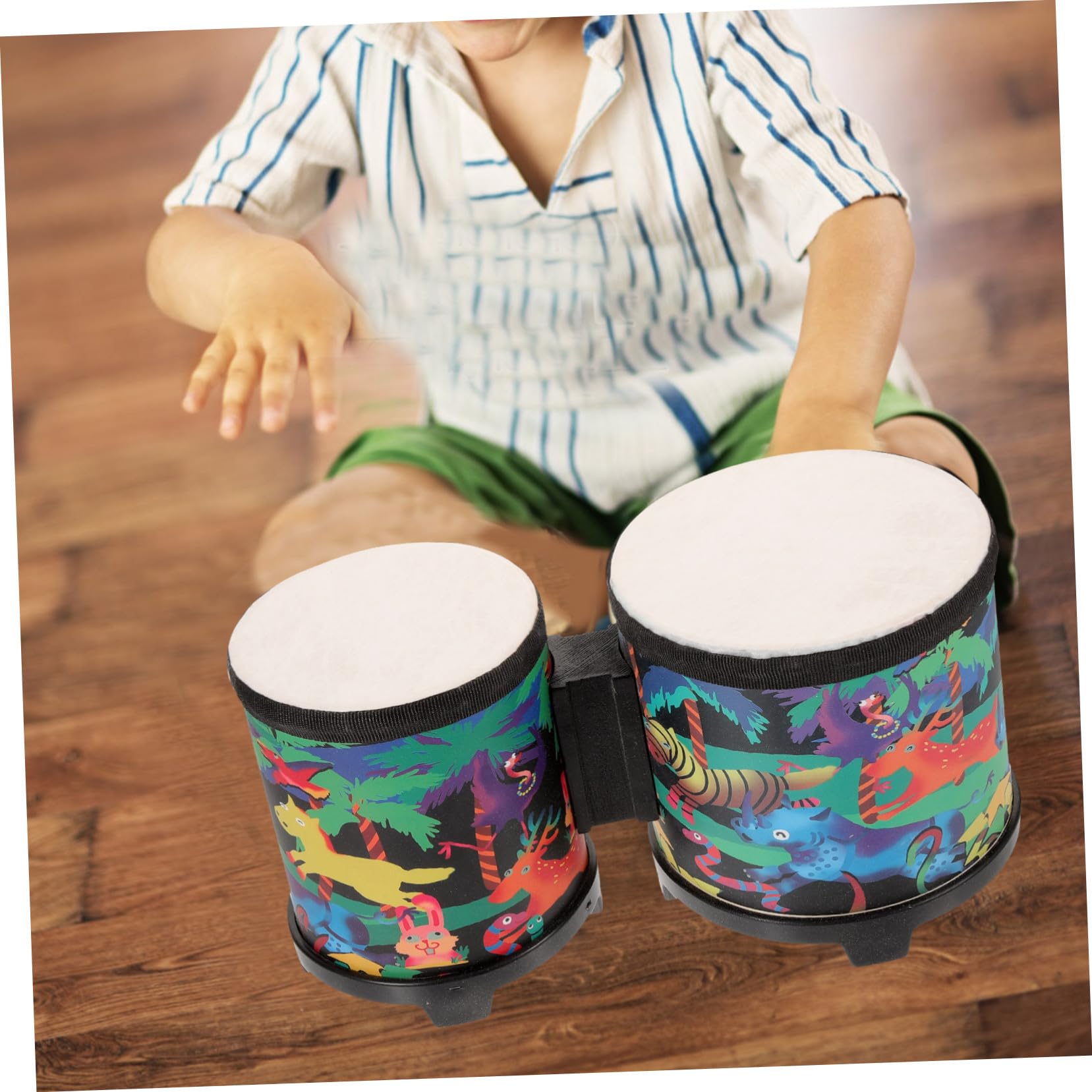 Bongós para Niños, Juego de 1 Set de 5 y 6 Pulgadas