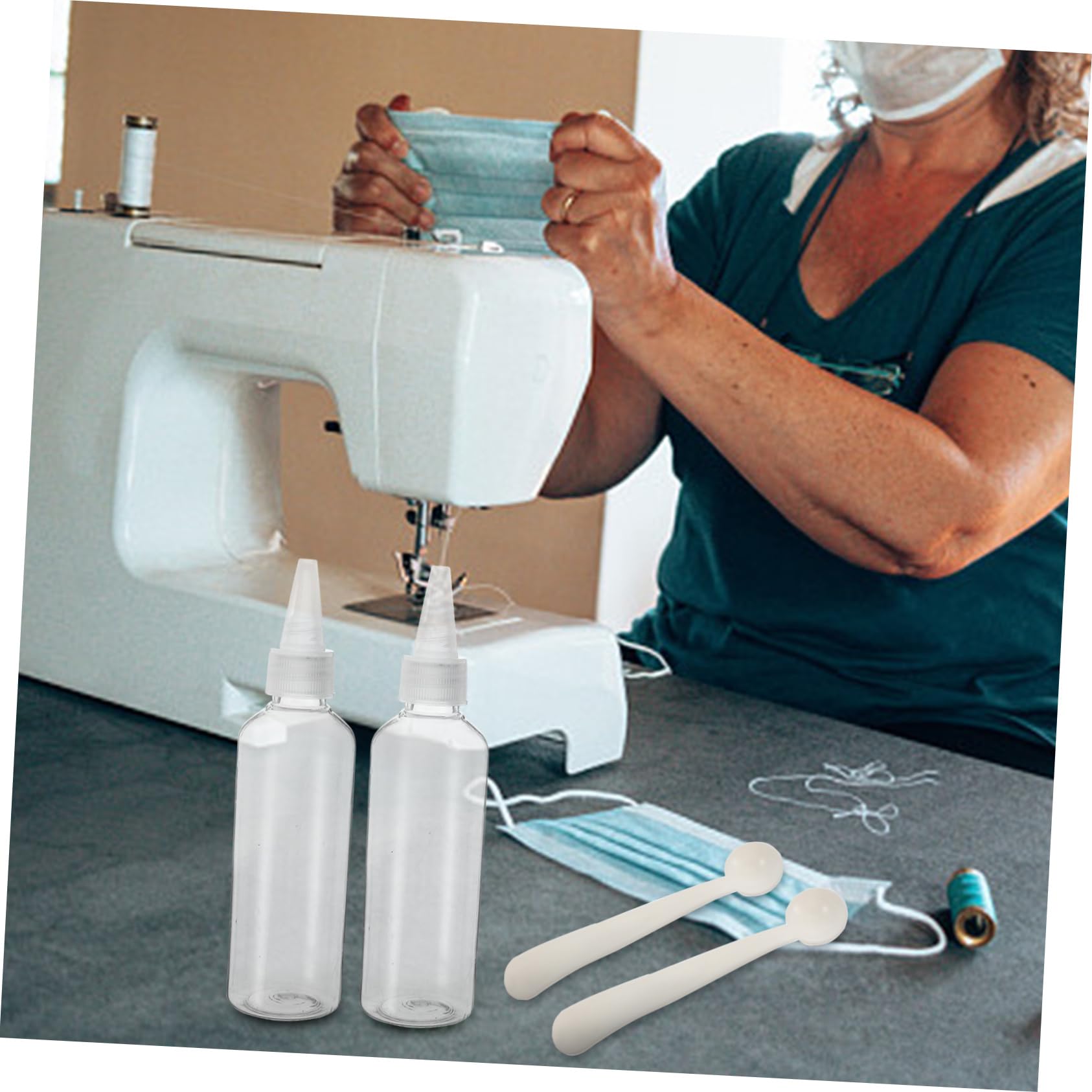 VILLCASE Practical Tie-dye Kit 1 Set of Dyeing Tools Gloves Bags for Homemade Craft Projects