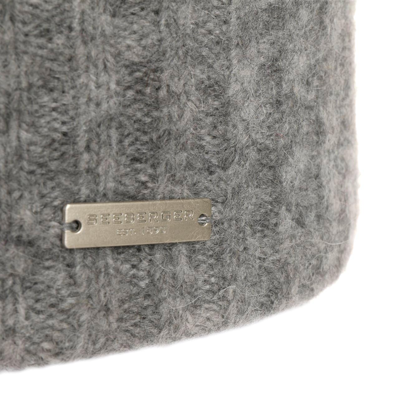 Seeberger Ardina Umschlagmütze Mütze Beanie Wollmütze Damenmütze Damen - mit Umschlag, Futter Winter Herbst-Winter