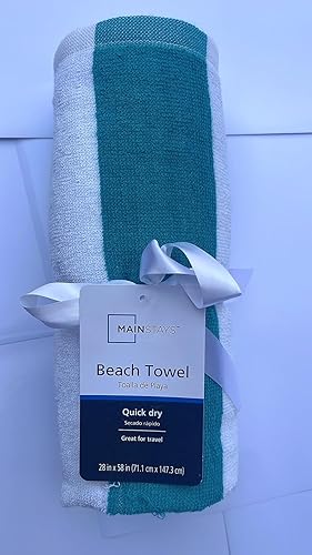 Miniatura 5 de MAINSTAYS - Toalla de microfibra de secado rápido (blanco naranja) (blanco DRK DREEN)