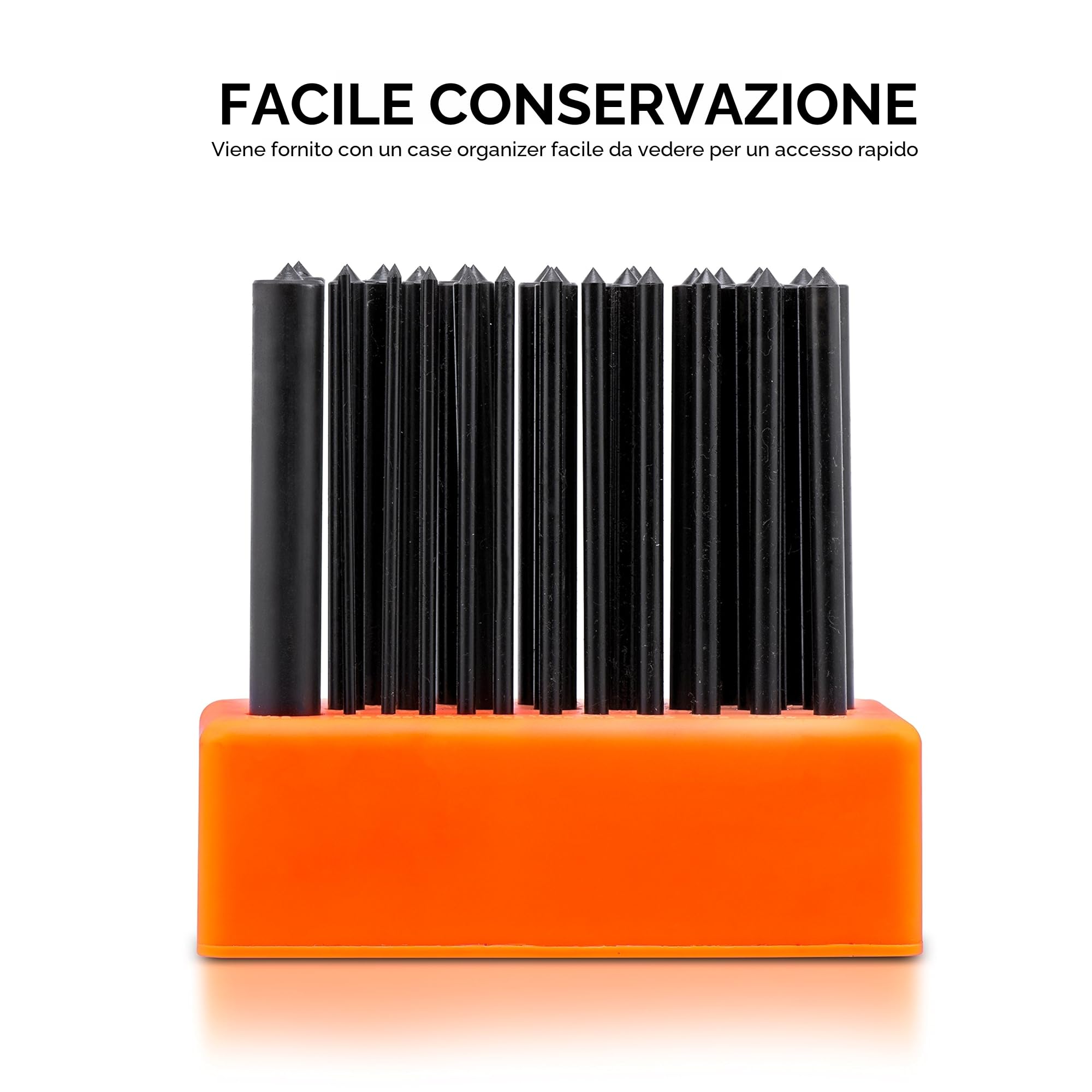 NEIKO 02621A - Set di perforatrici per trasferimento con punzoni in acciaio legato trattato termicamente, set di perforatrici da 3/32" a 1/2", kit da 28 pezzi