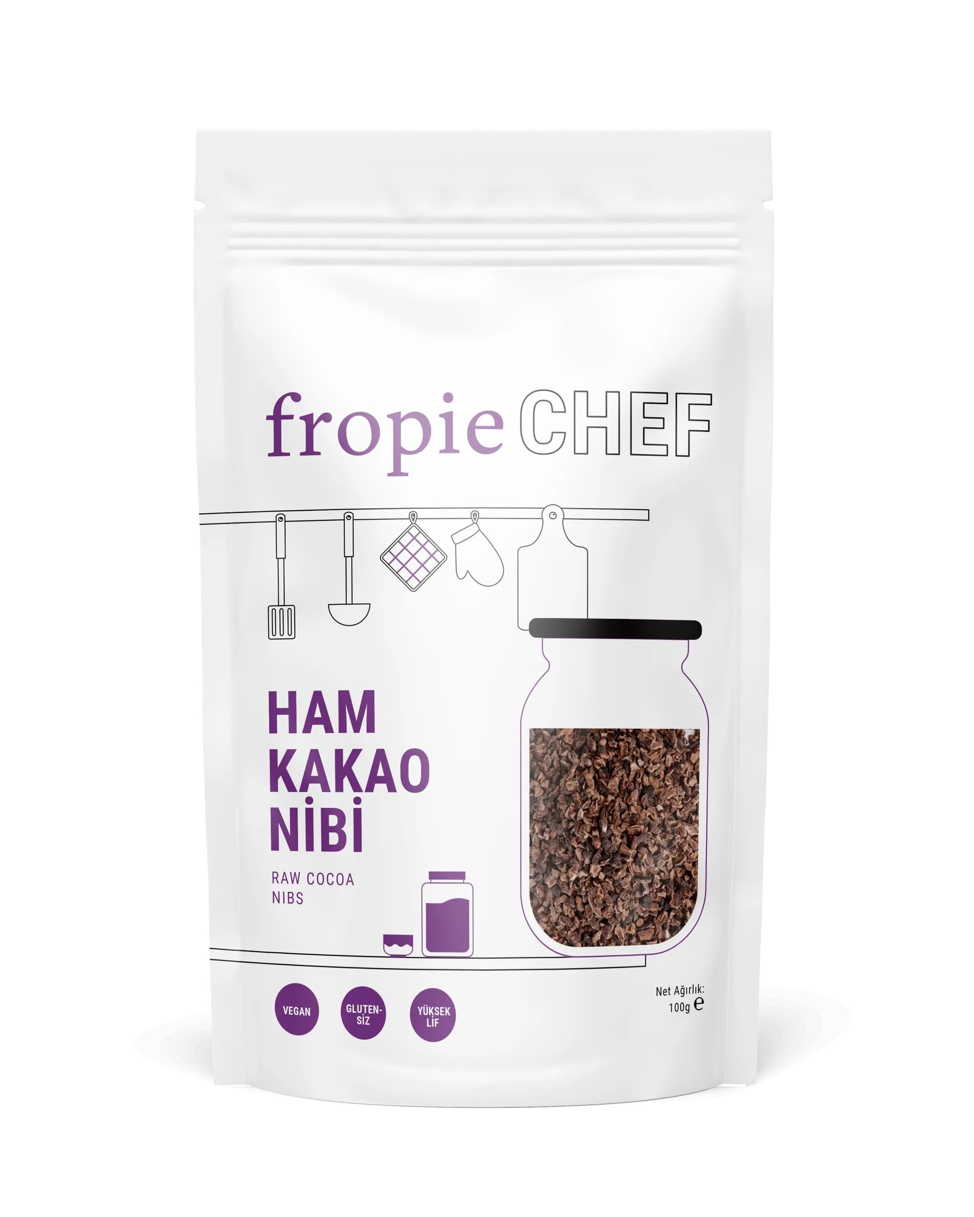 Fropie Chef Ham Kakao Nibi 100g