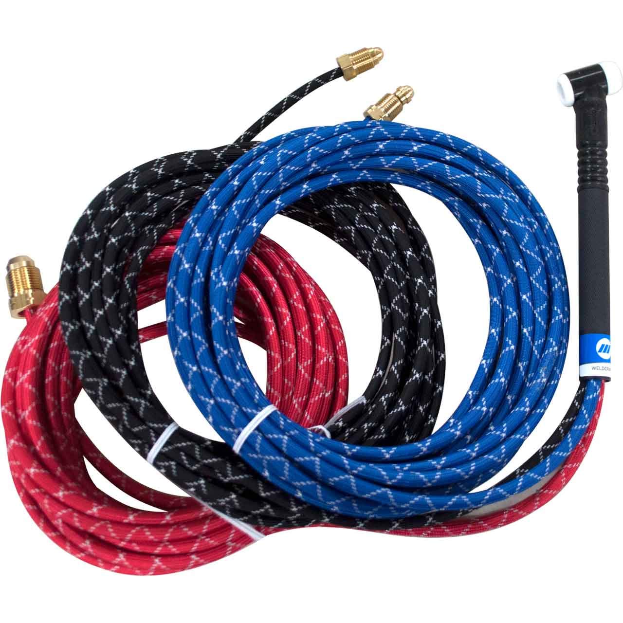 WeldCraft 366-WP-225-25-R Torch Pkg 25 Braided