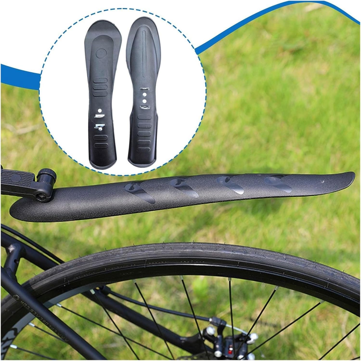 Mud Guards for Mountain Bike Childrens Bicycle Fenders Cycling Accessories Thicken Easy Installation Bike Mudguards