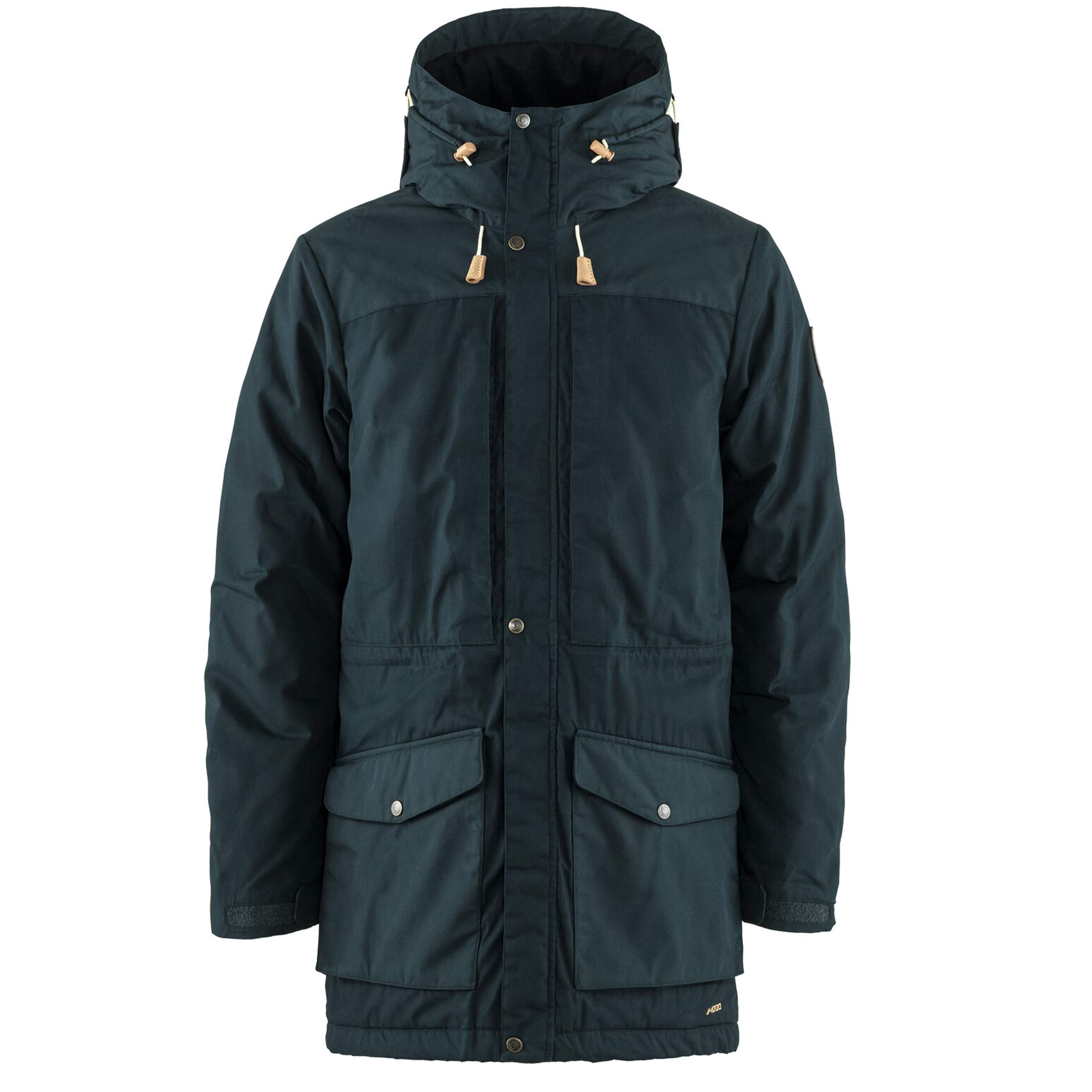 Fjallraven Singi Wool Padded Parka M Sport Jacket - Blue, XX-Large