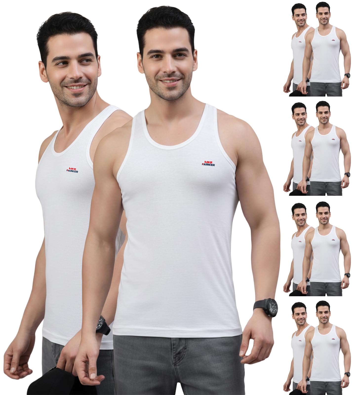 Men's Solid Regular Fit Vest