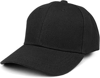 Trendy Apparel Shop Plain Infants Size Structured Adjustable Baseball Cap