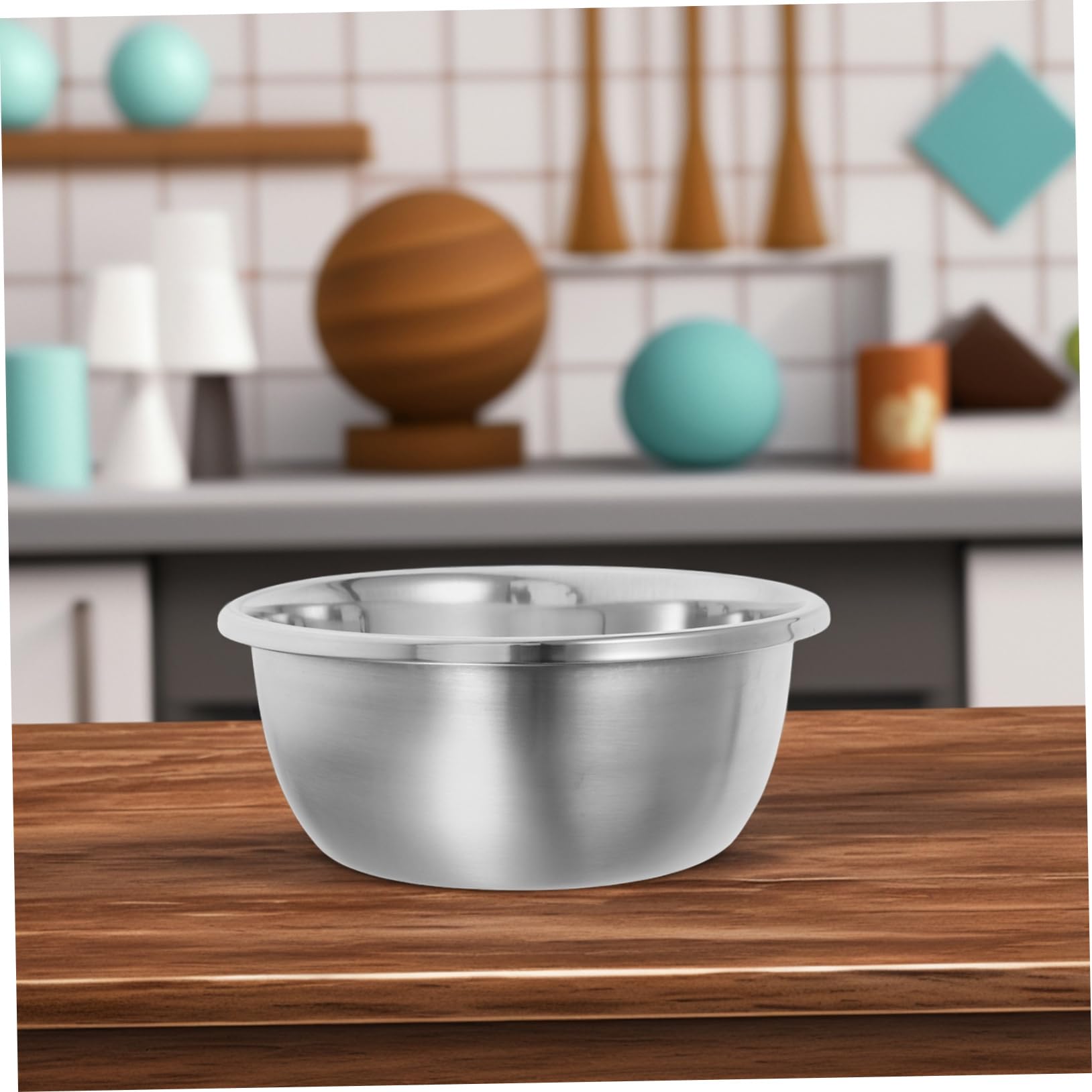 Veemoon Tazón De Sopa De Acero Inoxidable Largo Mezcla De Tazón Cocinar Bol Tazones De Cocina De Metal Cuenco De Sopa Decorativo Cuenca Petrolera Lavabo Decorativo Plata Acero Inoxidable