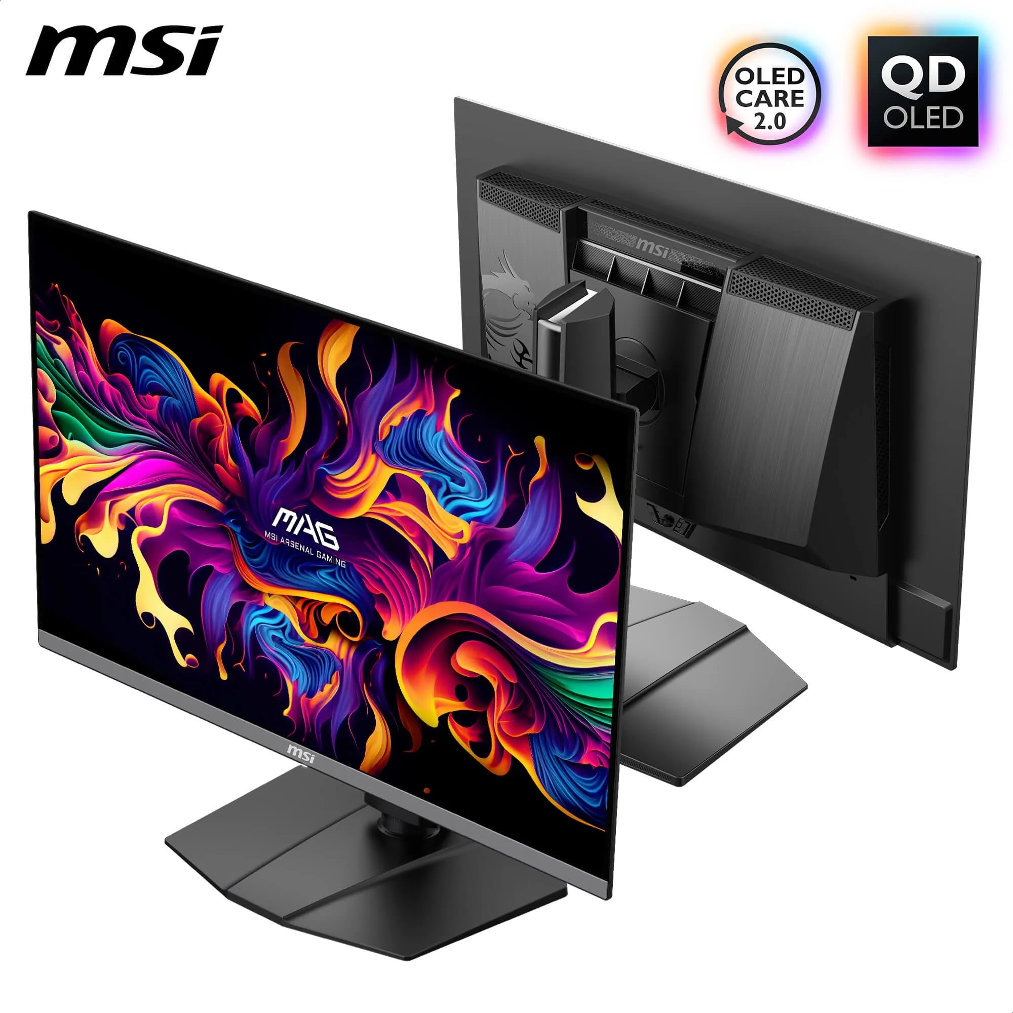MSI MAG 272UP QD-OLED X24 27-Inch 4K UHD Gaming Monitor, 3840 x