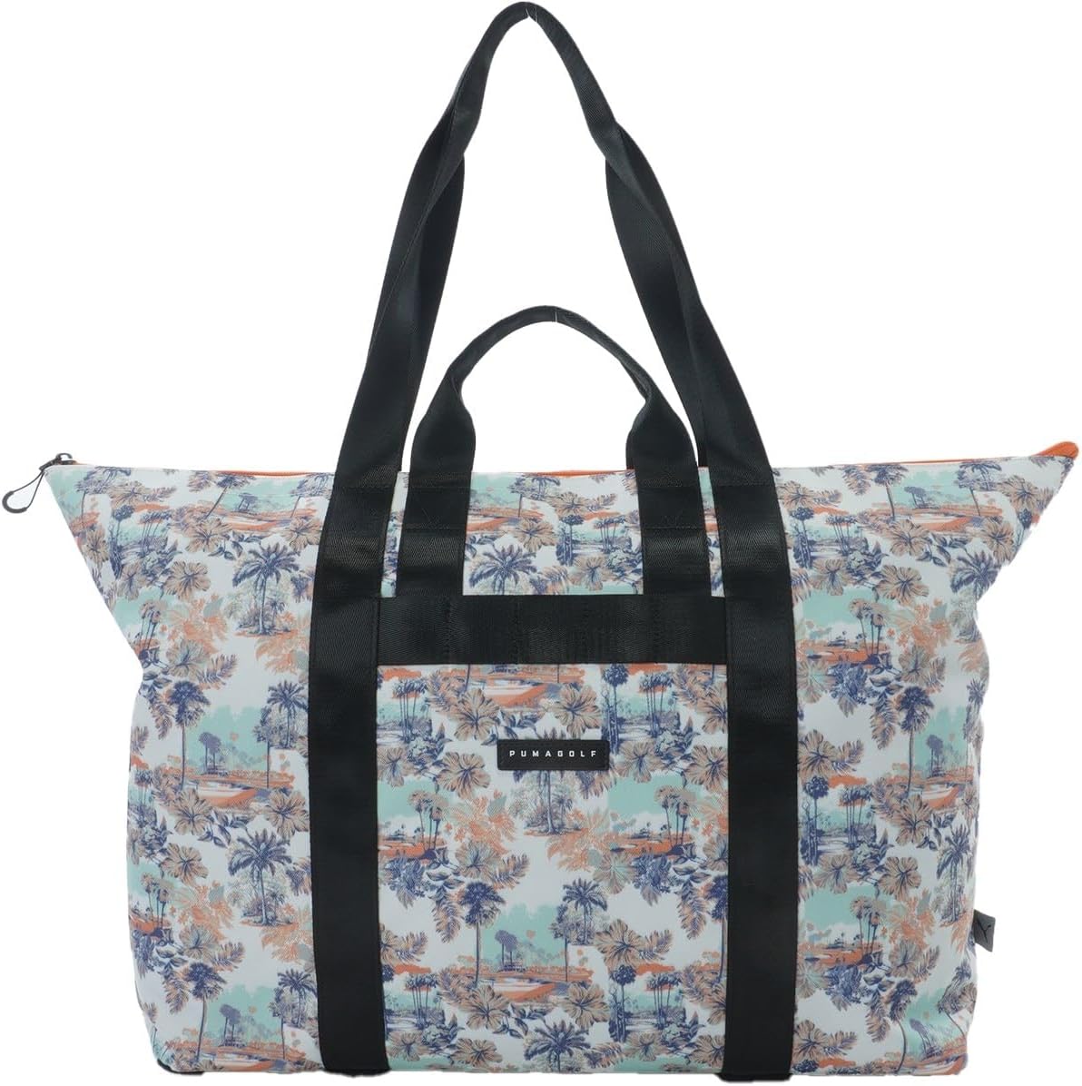 Puma Golf AOP, Puma White/Melon Row/Mint Jelly, One Size