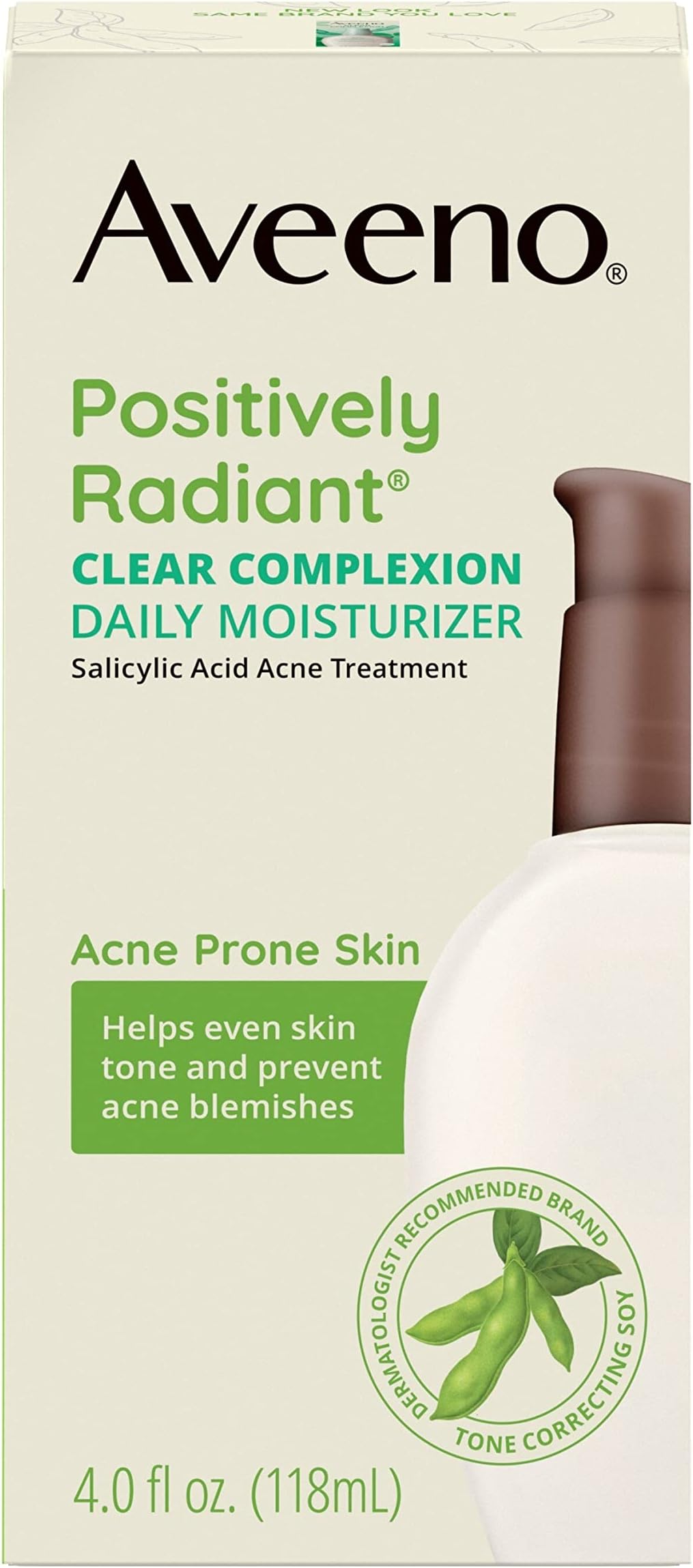 Aveeno, Facial Moisturizers Clear Complexion Daily Moisturizer Pump,4 fl oz Beauty