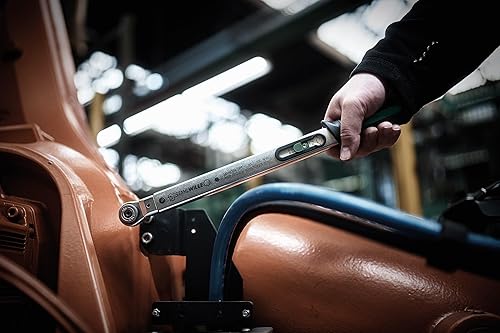 Vista 4 de Stahlwille Llave dinamométrica 730, tamaño 20, 40-200Nm, inserto de 0.551x0.709 in, 17.717 in de largo, con soporte para herramientas de inserción