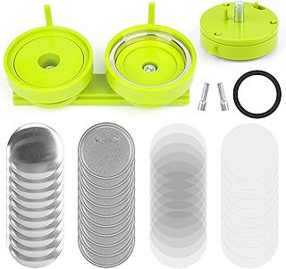 75 mm 3" Large Button Press Machine Interchangeable Die Mold for Slide Rail Button-Maker Machine Supplies for Pin Press Machine