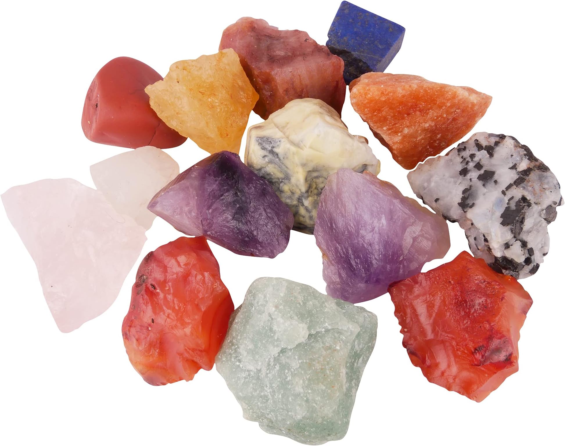 Chakra Stones - 1/2lb Crystals Bulk, Crystals and Healing Stones, Chakra Healing, Meditation Accessories, Spiritual Gifts, Chakra Crystals, Mini Chakra Stones, Chakra Gifts Women, Crystals for Crafts