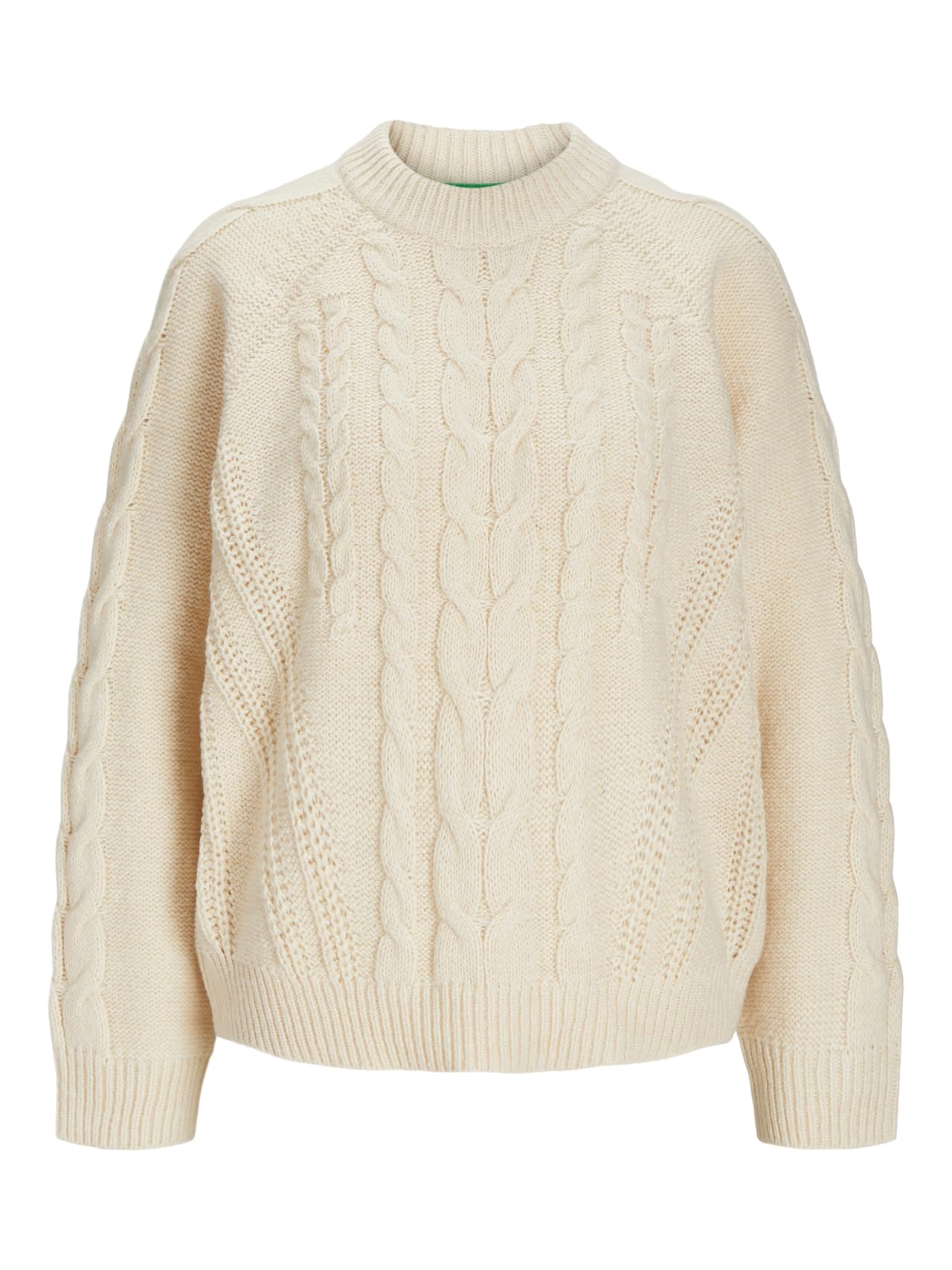 Jack & Jones JXJOSIE Female Knitted Jumper, Vanilla Ice, XS