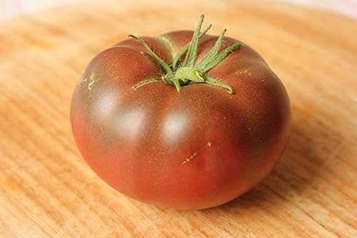 Vista 3 de Semillas Tomate Príncipe Negro Gigante Heirloom Vegetal Sin OMG
