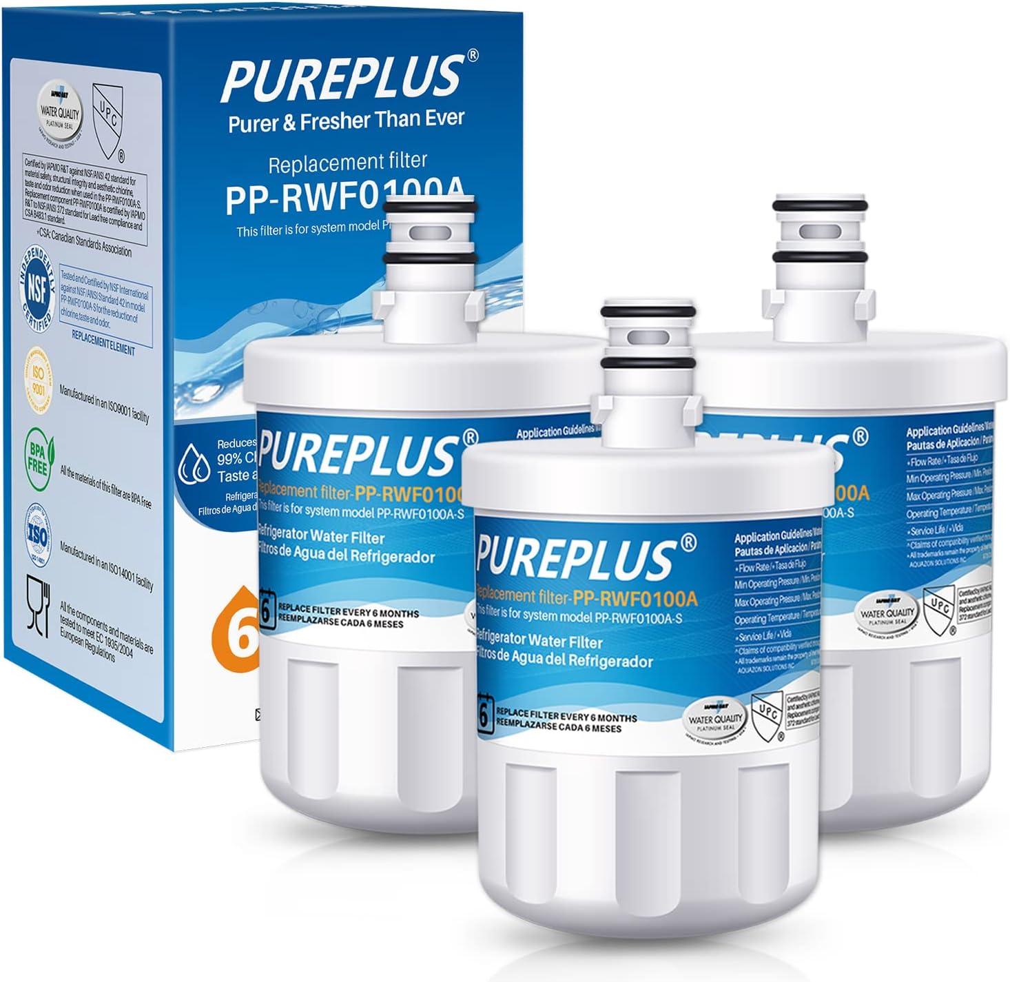 PUREPLUS 5231JA2002A Replacement for LG LT500P, ADQ72910901