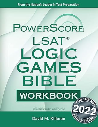 The PowerScore LSAT Logic Games Bible Workbook