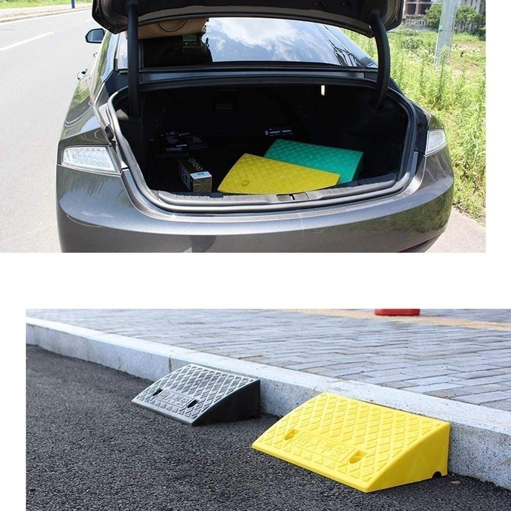 Rampy rowerowe, mata na zewnątrz ulicy wózek dla dziecka wózek inwalidzki mata pod górę produkty do transportu materiałów rampy 7CM/10.5CM