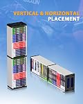 Nargos Video Game Storage Stand Tower for PS5/ PS4/ PS3/ Xbox Series S & X/Xbox one Game, Universal Game Disc Holder Vertical Blu Ray Case Organizer (White)